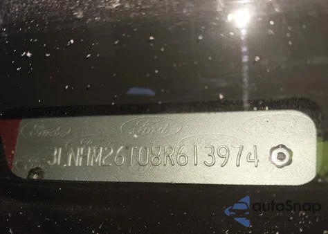 2008 Lincoln Mkz z USA, uszkodzony, nr VIN 3LNHM26T08R613974